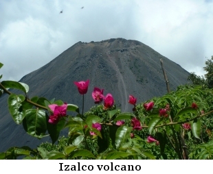 Izalco volcano